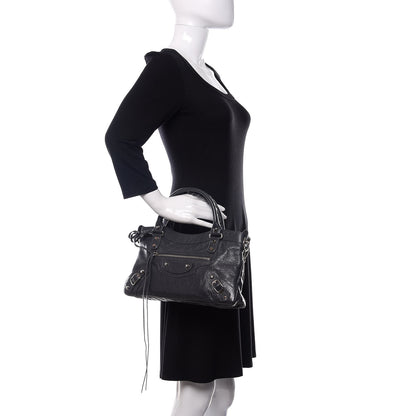 Balenciaga Agneau Classic Silver Hardware First Gris Fossile 3 of 11