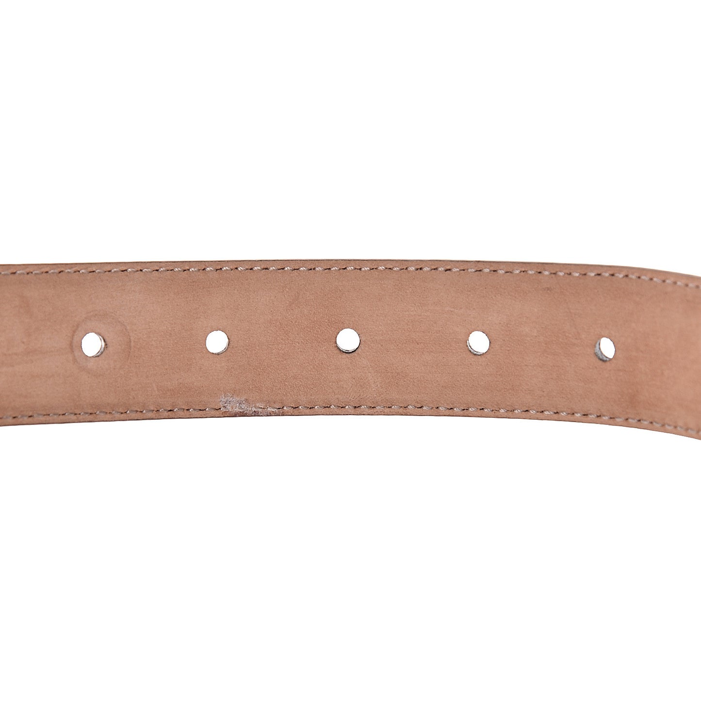 Textured Calfskin 30mm Belt 95 38 Dark Cocoa