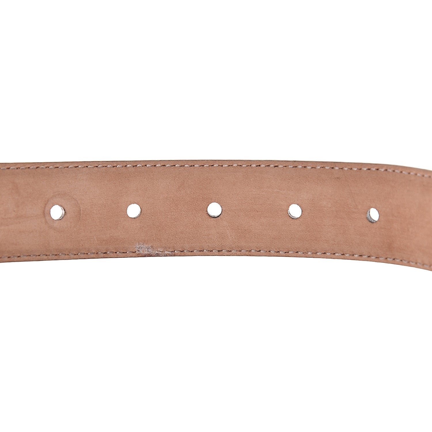Gucci Textured Calfskin 30mm Belt 95 38 Dark Cocoa 5 of 8