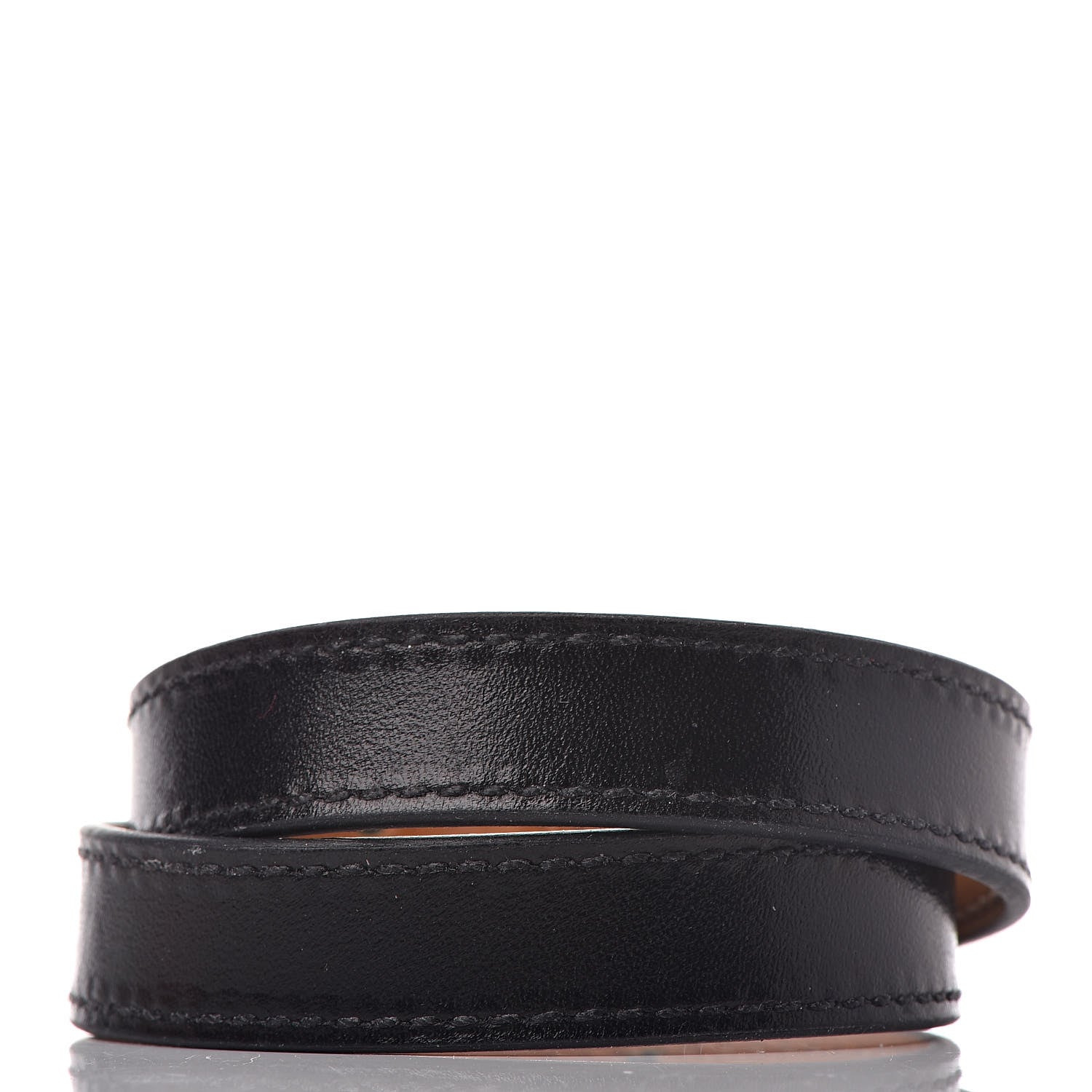 Hermes Box Kelly Double Tour Bracelet S Black 3 of 6