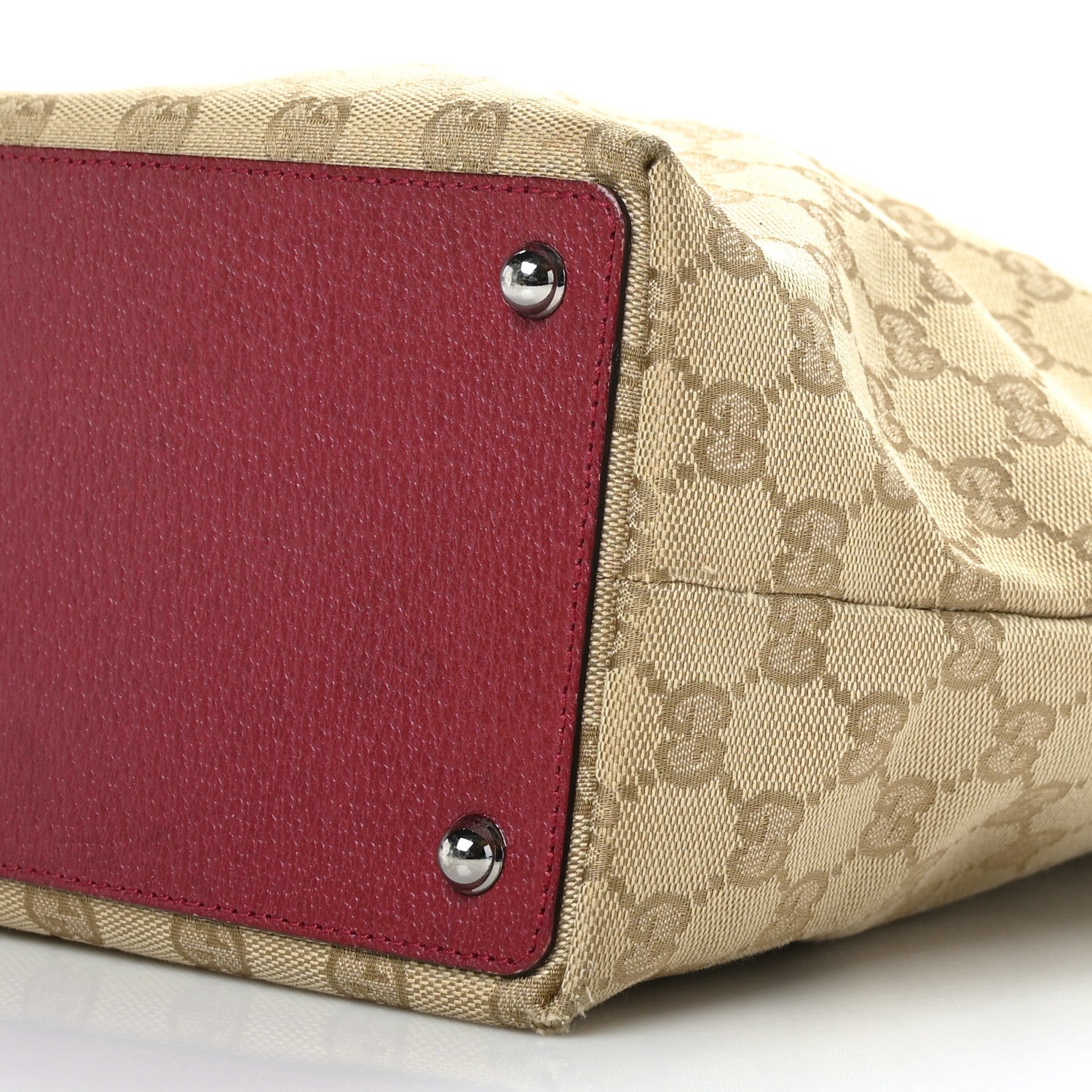 Gucci Monogram Large Eclipse Tote Red 9 of 9