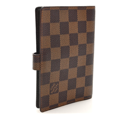 Louis Vuitton Damier Ebene Small Ring Agenda Cover 3 of 6