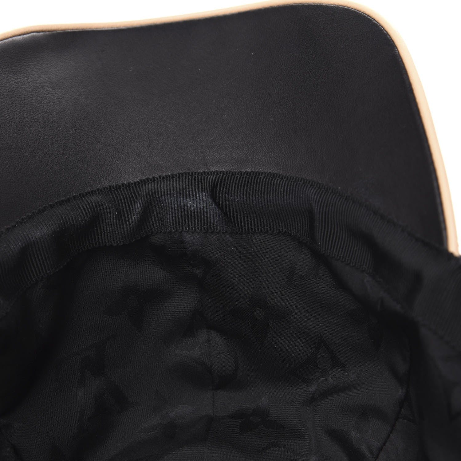 Louis Vuitton Polyester Silk Monogram LV Get Ready Cap M Black 6 of 7