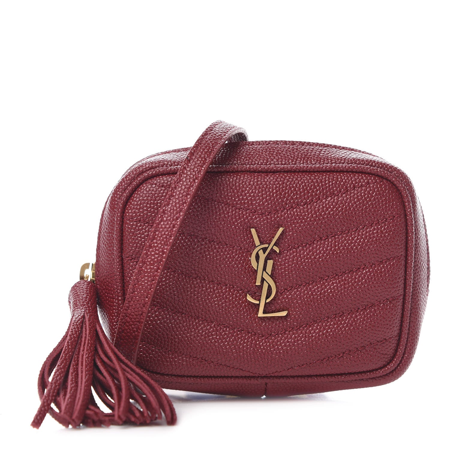 Saint Laurent Grain De Poudre Matelasse Monogram Baby Lou Camera Bag Vinyle 1 of 11