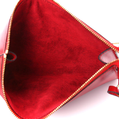 Louis Vuitton Epi Pochette Accessories 21 Castillan Red 4 of 11