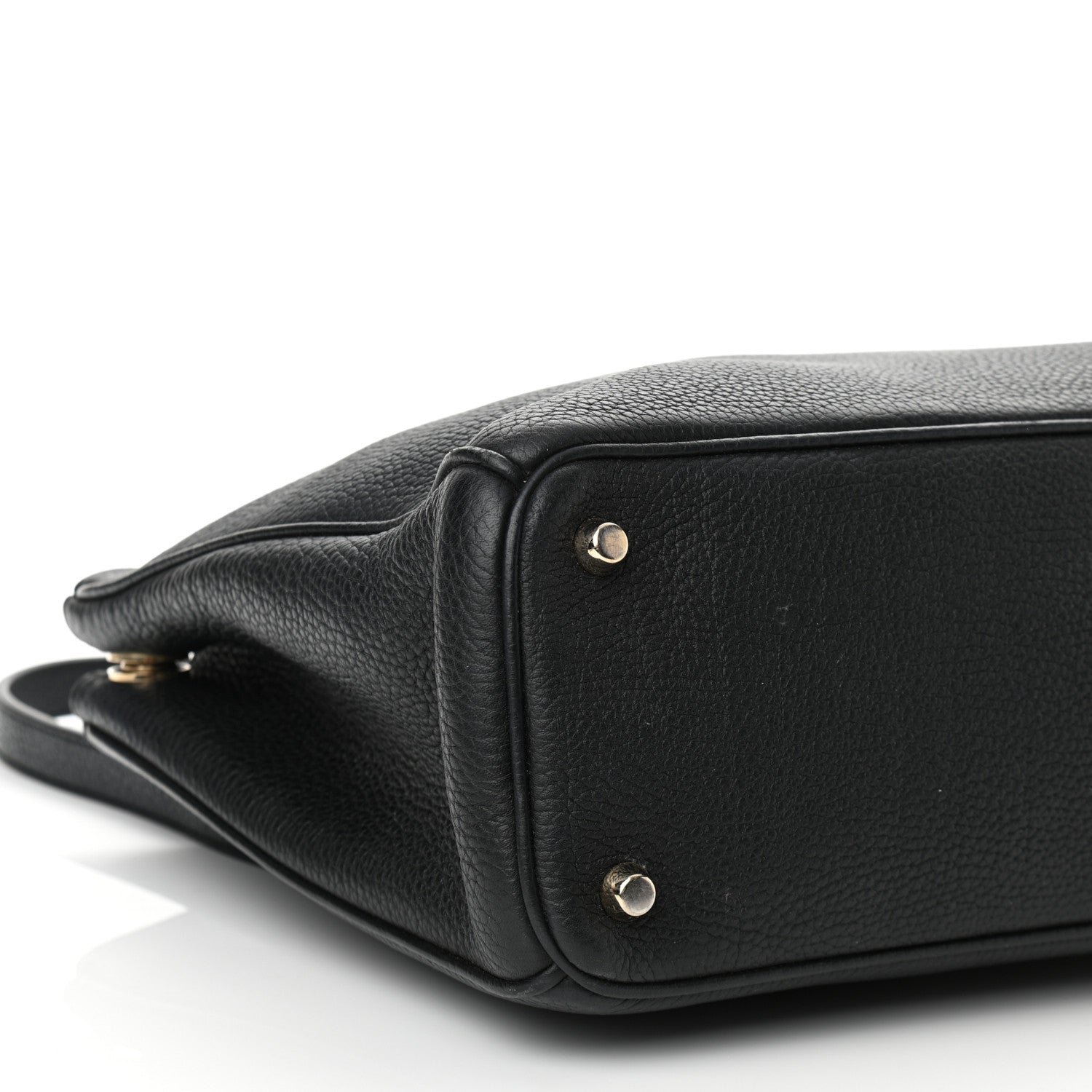 Christian Dior Bullcalf Medium Diorissimo Tote Black Rose Indien 8 of 9