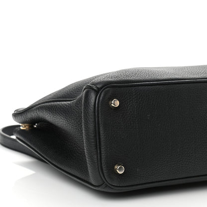 Christian Dior Bullcalf Medium Diorissimo Tote Black Rose Indien 8 of 9