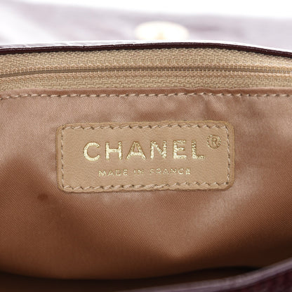 Chanel Vinyl Medium Rock and Chain Flap Bordeaux 6 of 7
