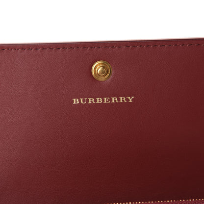 Burberry Vintage Check Continental Wallet Crimson 6 of 6