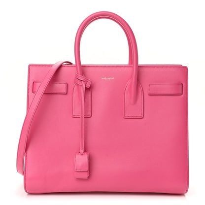 Saint Laurent Calfskin Small Sac De Jour Bubblegum 1 of 9