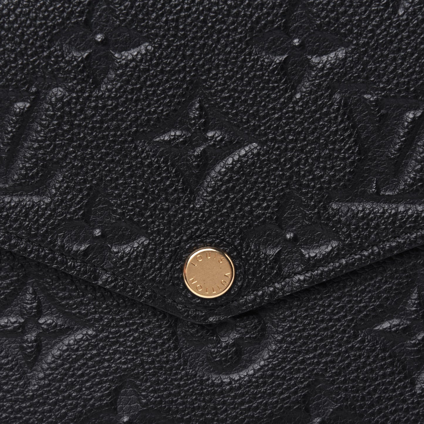 Empreinte Pochette Felicie Chain Wallet Black