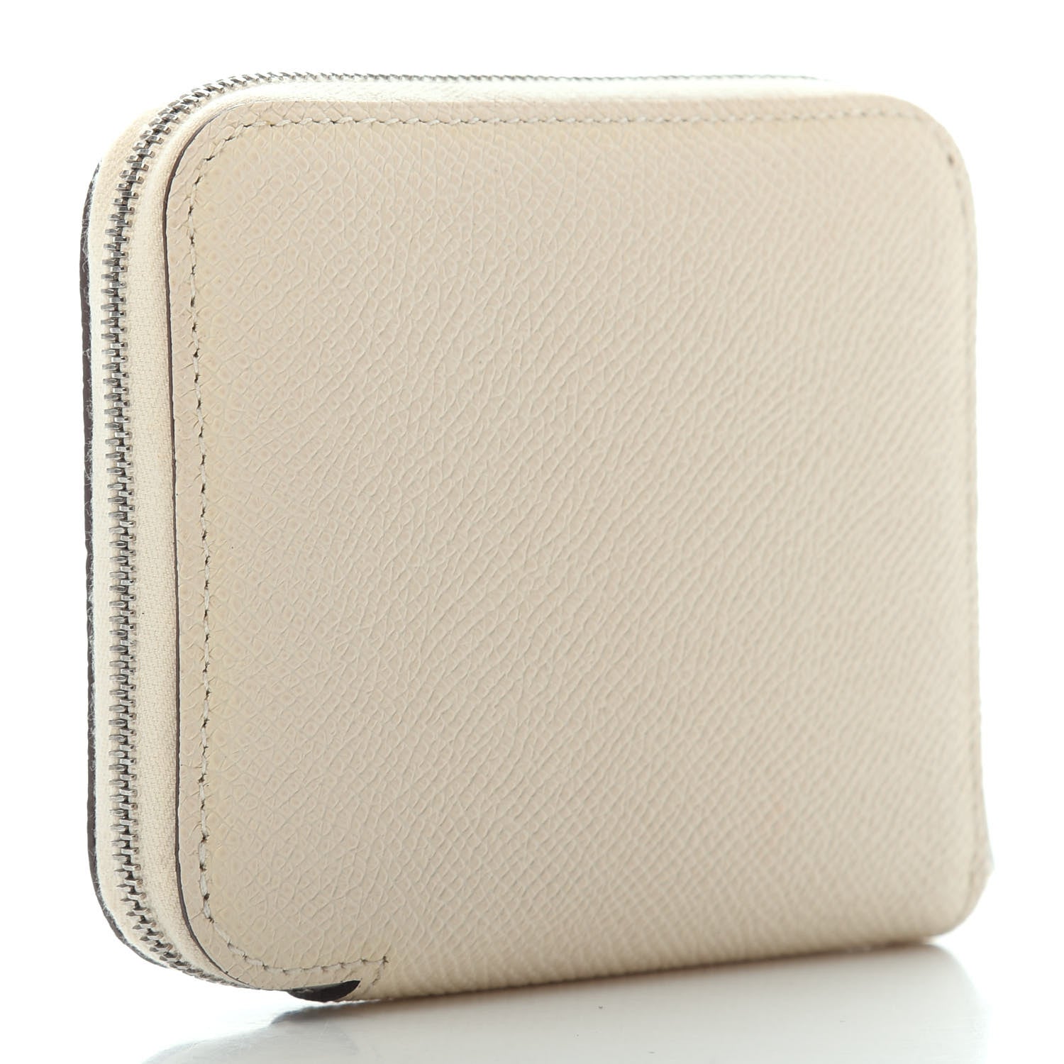 Hermes Epsom Silk'in Compact Wallet Nata 2 of 4