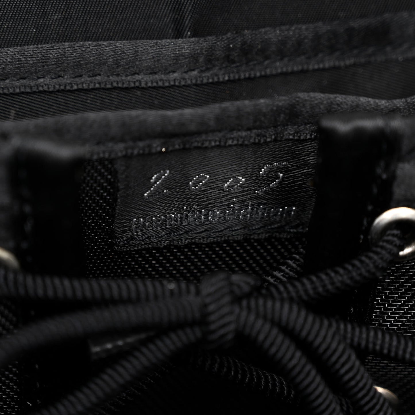 Lambskin Millennium 2005 Hard Case Bag Black