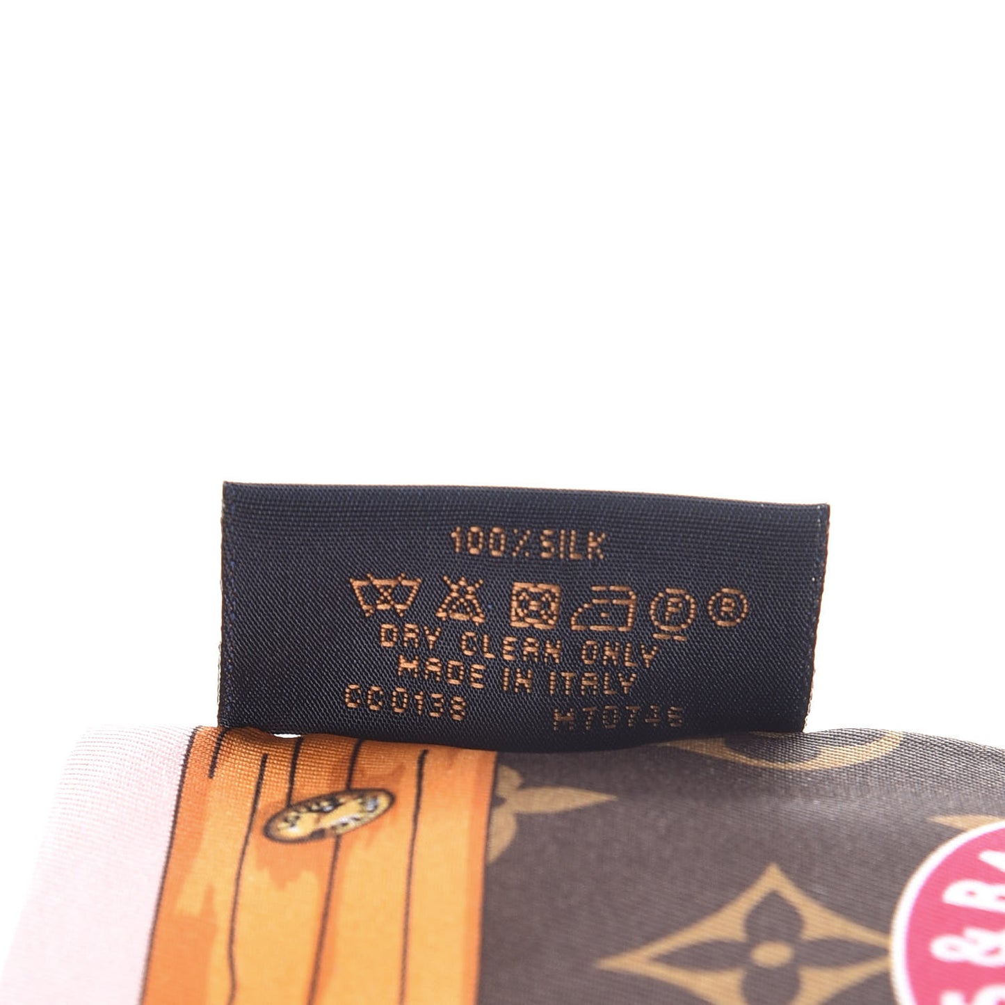 Silk Monogram Summer Trunks Bandeau Brown
