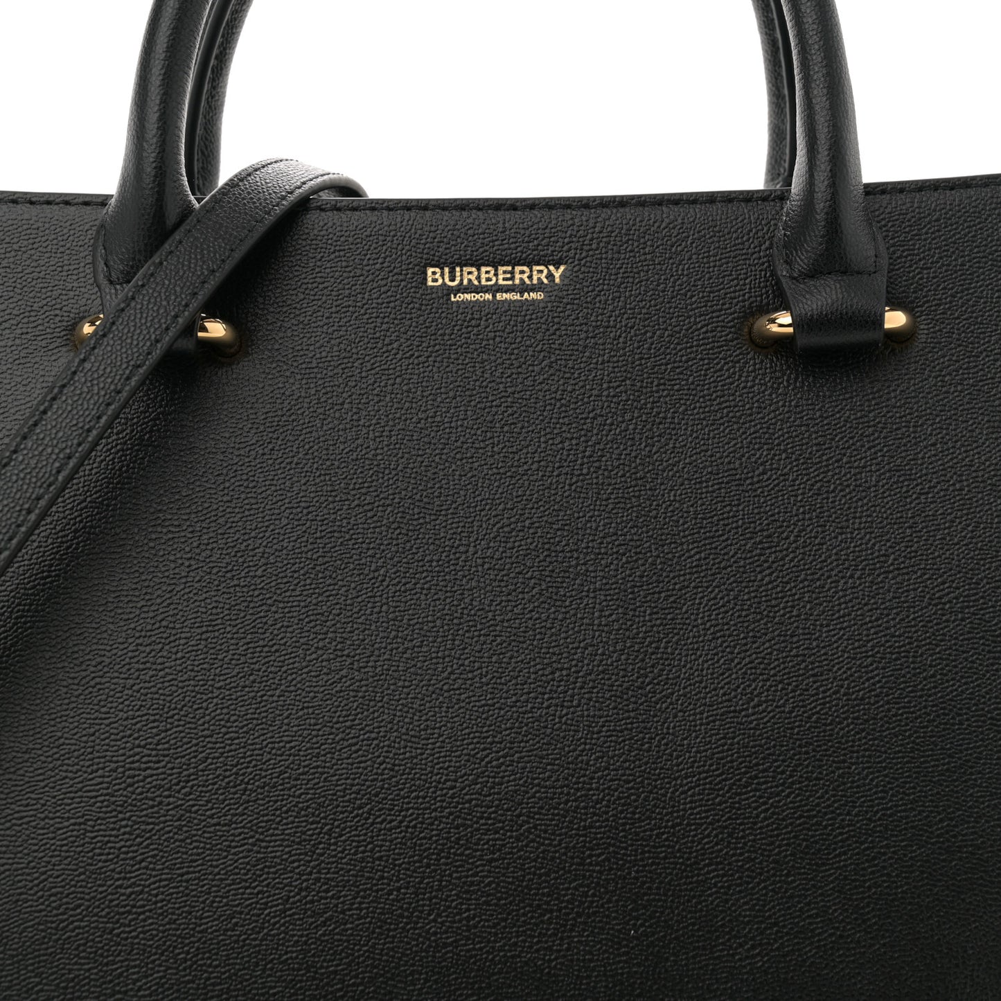 Calfskin Mega Check Small Banwell Tote Black