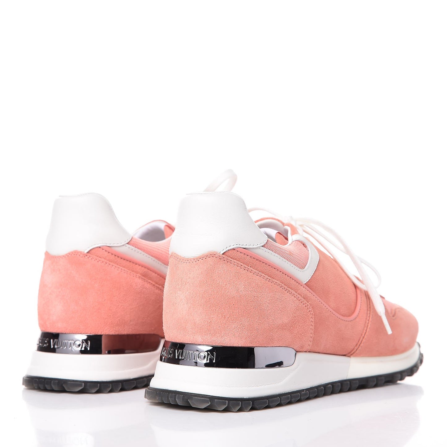 Nubuck Suede Run Away Sneakers 37.5 Pink