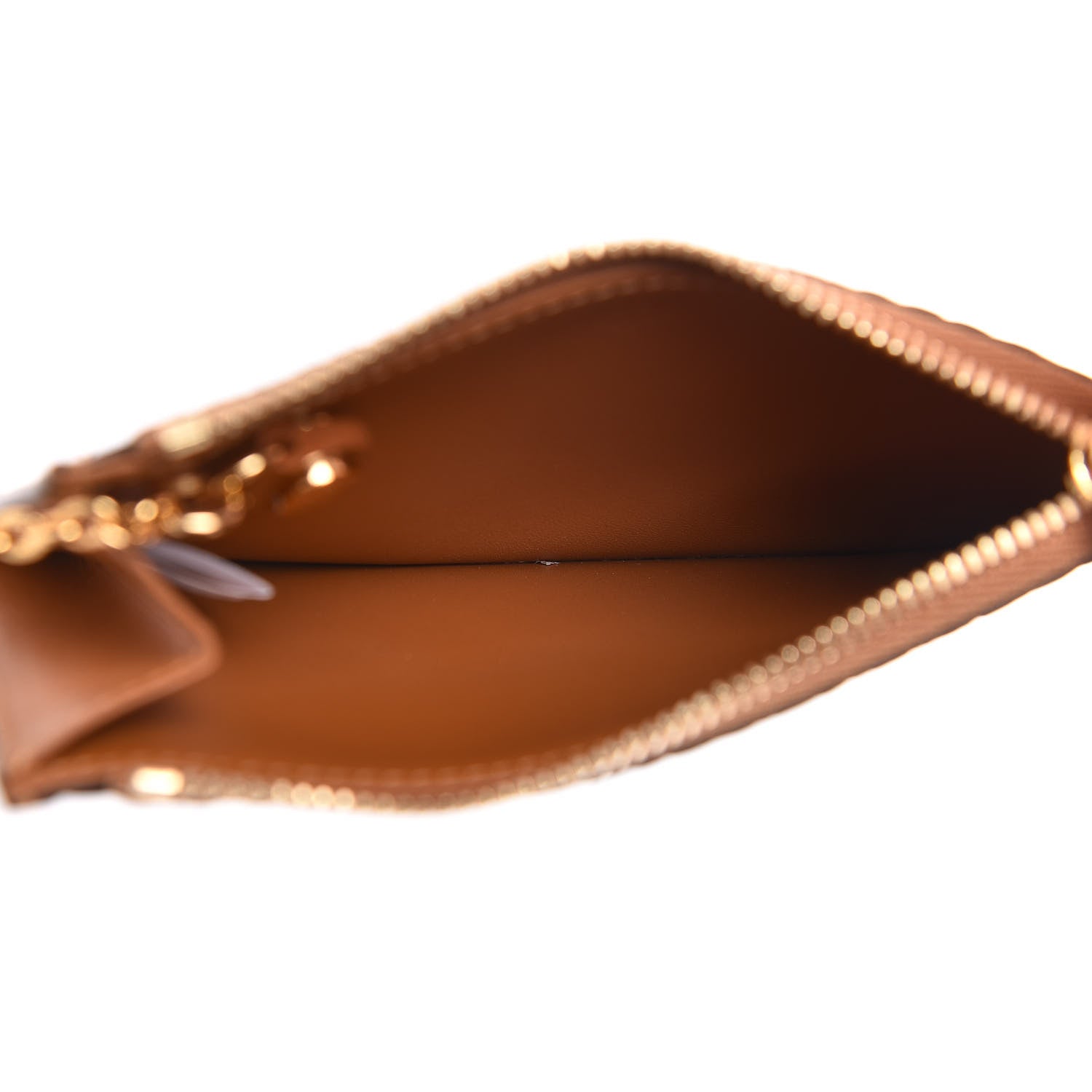 MCM Visetos Key Pouch Cognac 5 of 7