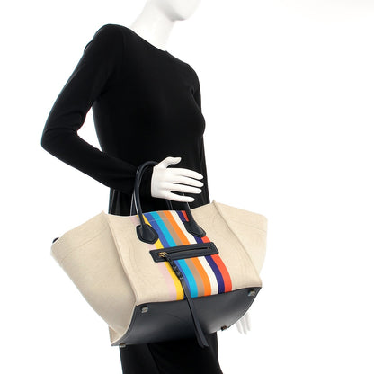 Celine Cotton Canvas Medium Phantom Luggage Multicolor 2 of 15