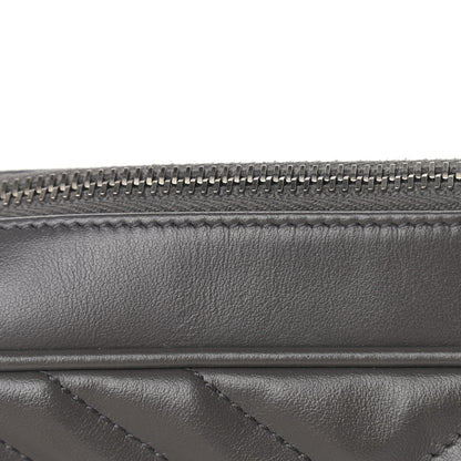 Saint Laurent Calfskin Matelasse Monogram Lou Camera Bag Grey 16 of 17