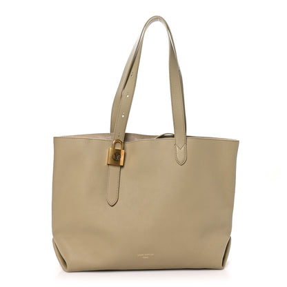 Louis Vuitton Grained Calfskin Low Key Cabas MM Clay 1 of 10