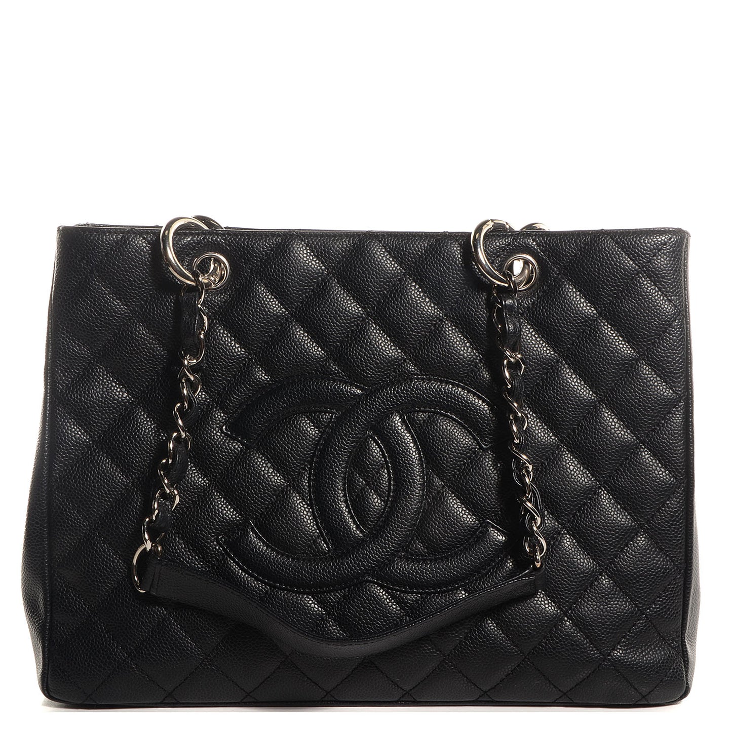 Caviar Grand Shopping Tote GST Black