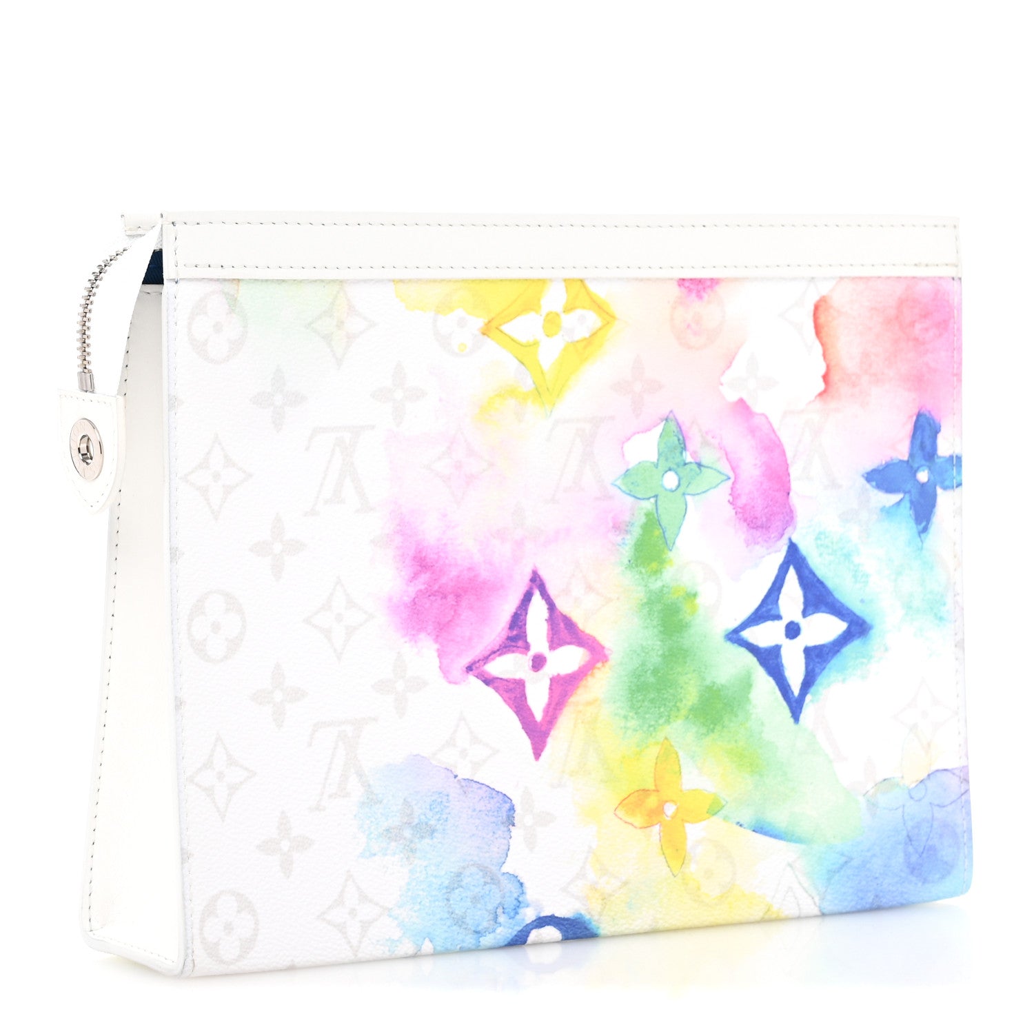 Louis Vuitton Monogram Watercolor Pochette Voyage MM Multicolor 3 of 8