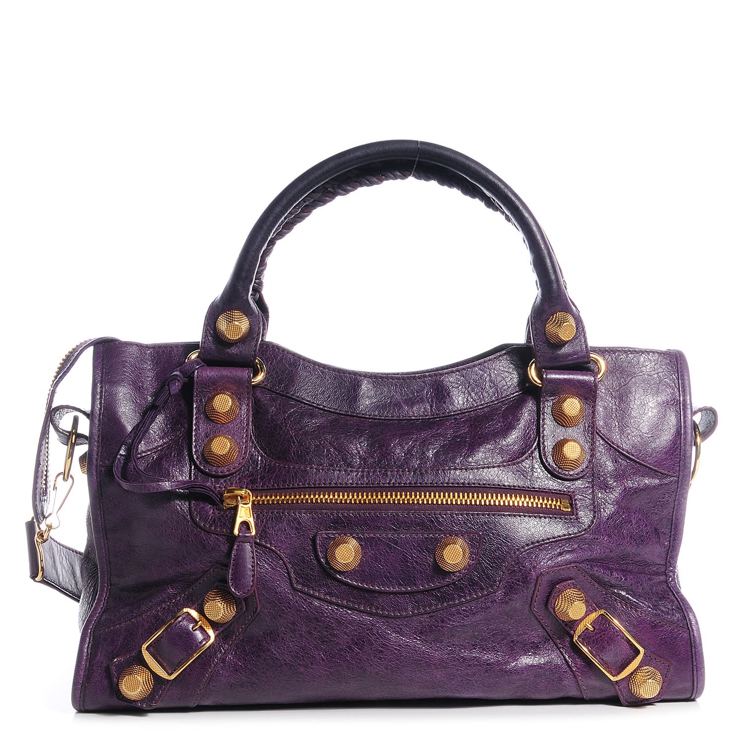 Agneau Giant 21 Gold Hardware City Raisin