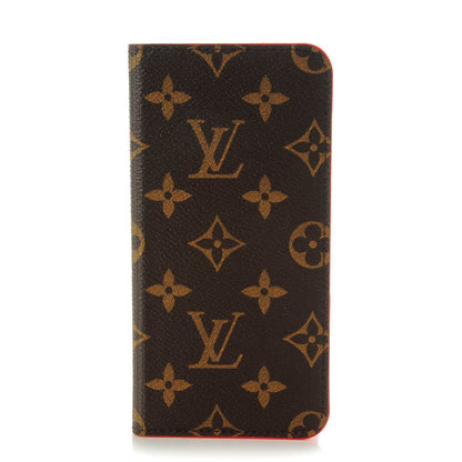 Louis Vuitton Monogram iPhone 6 Plus Folio Case Rouge 1 of 7