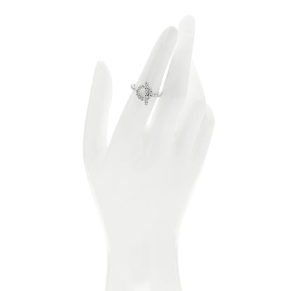 Hermes 18K White Gold Diamond Finesse Ring 52 6 2 of 5