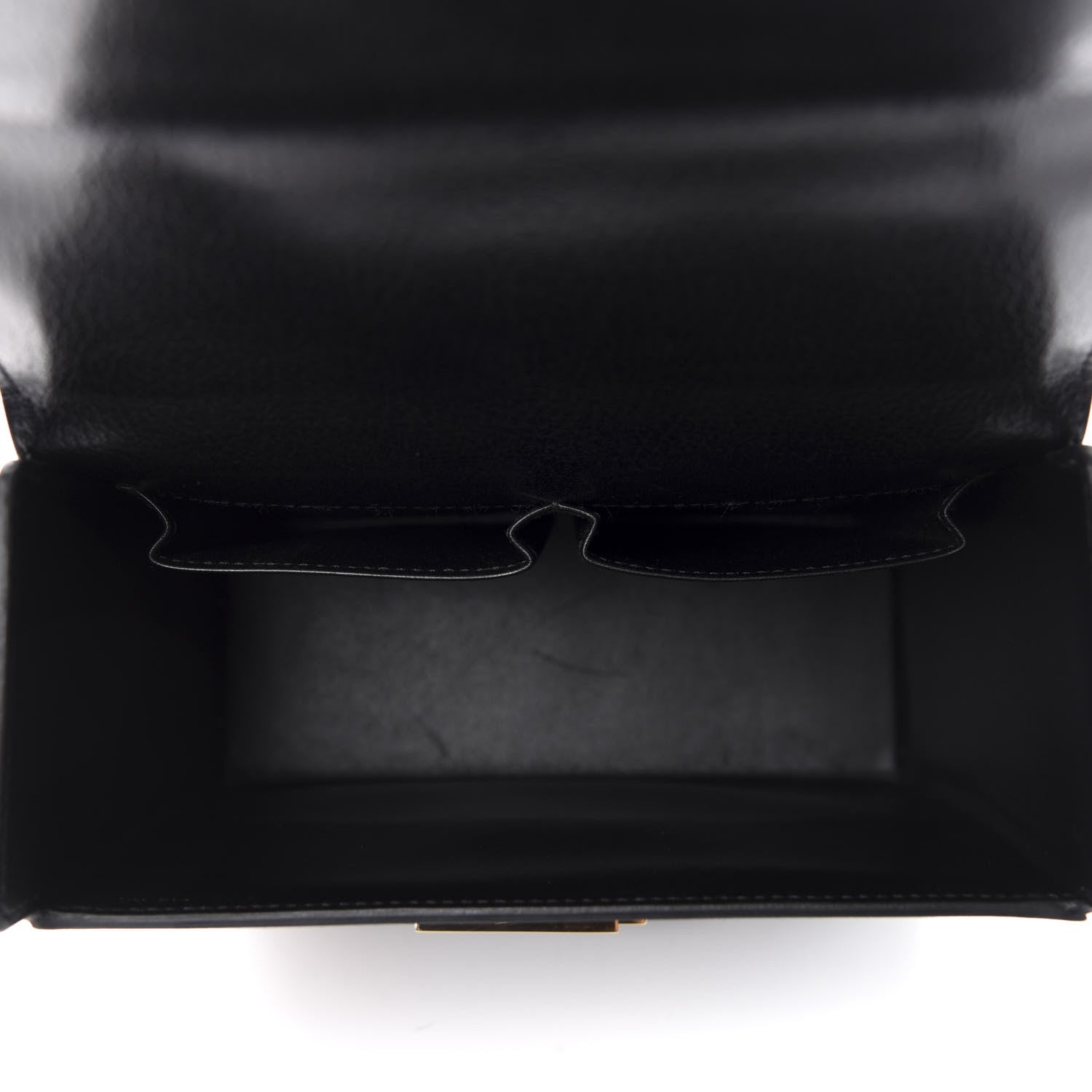 Hermes Chevre Chamkila Cinhetic Boxy Top Handle Bag Black 5 of 10