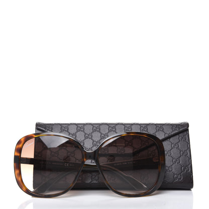 Gucci Oversized Web Sunglasses GG3157S Tortoise 8 of 8