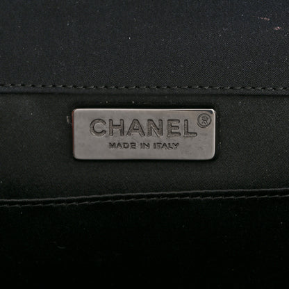 Chanel Satin Ribbon Bow Clutch Black 6 of 20