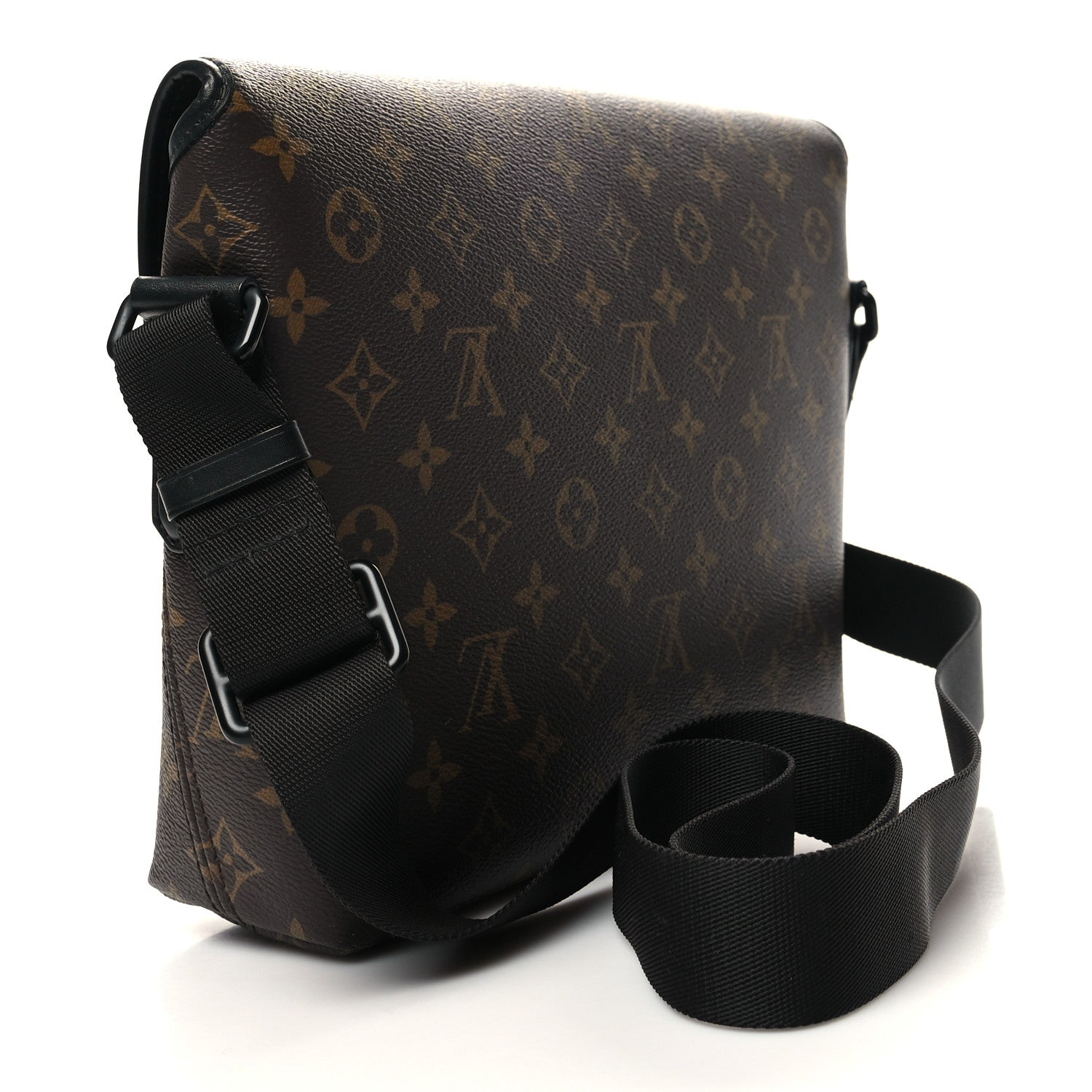 Louis Vuitton Monogram Macassar Magnetic Messenger 3 of 12