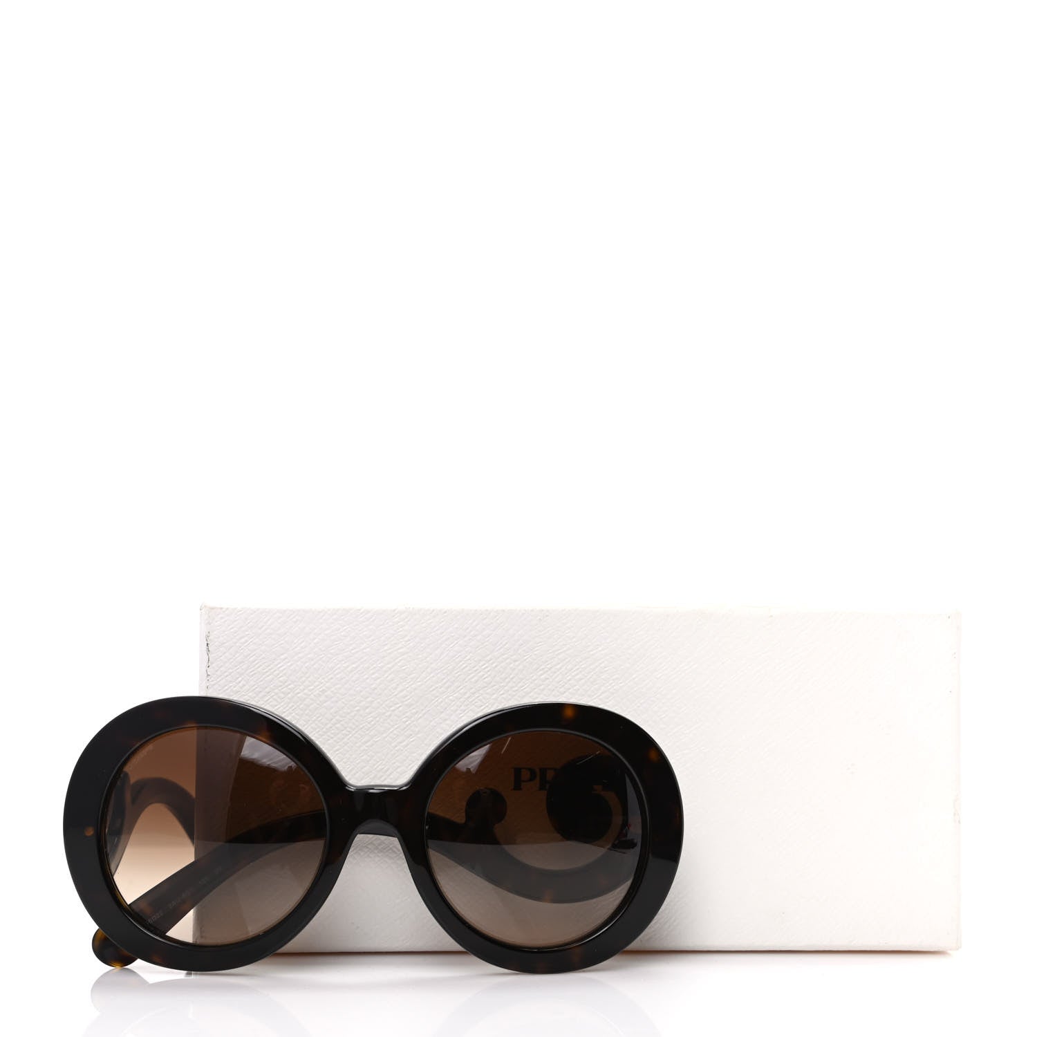 Prada Baroque Sunglasses SPR 27N Tortoise 8 of 8