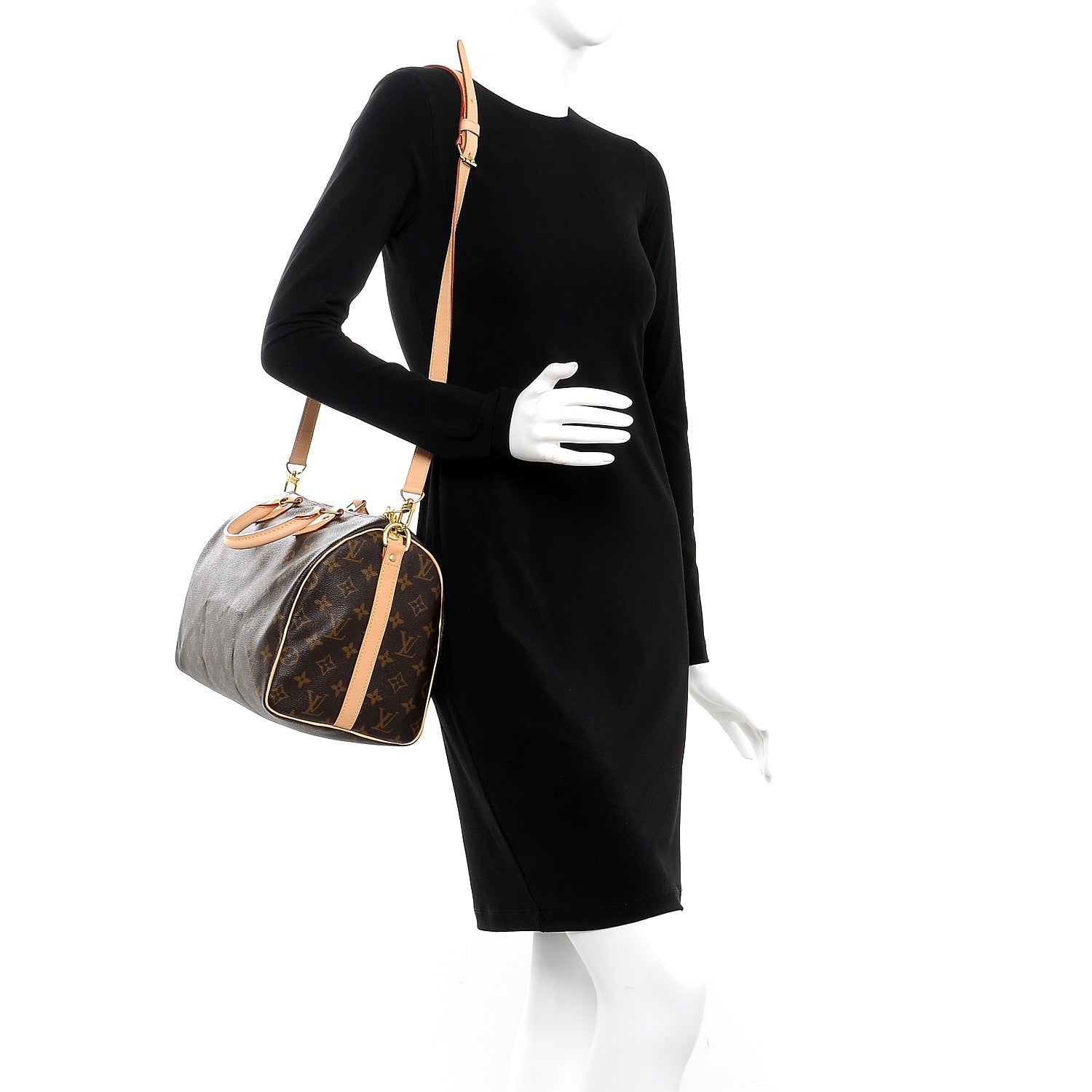 Louis Vuitton Monogram Speedy Bandouliere 30 2 of 7
