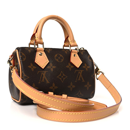 Louis Vuitton Monogram Nano Speedy Bandouliere 3 of 11