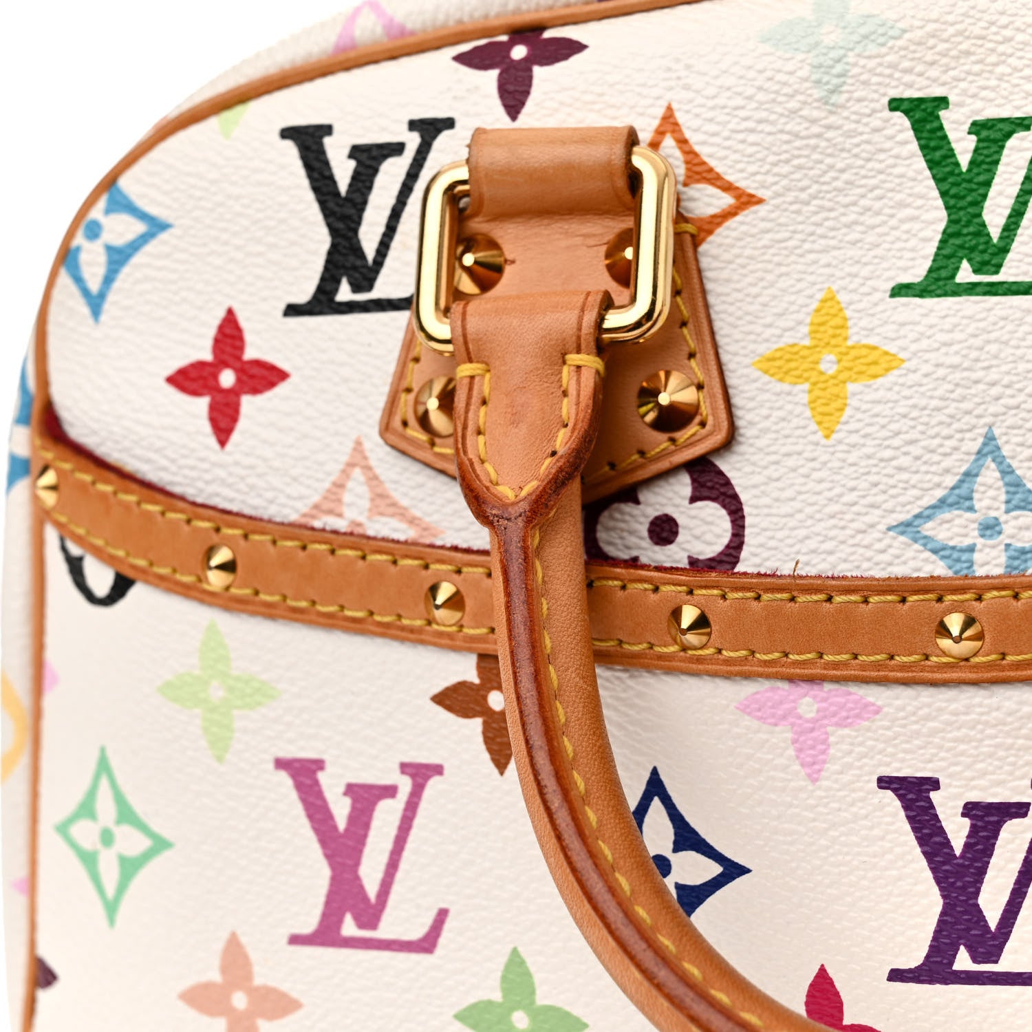 Louis Vuitton Monogram Multicolor Trouville White 12 of 14
