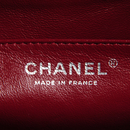 Chanel Caviar Quilted Jumbo Single Flap Red 6 of 8