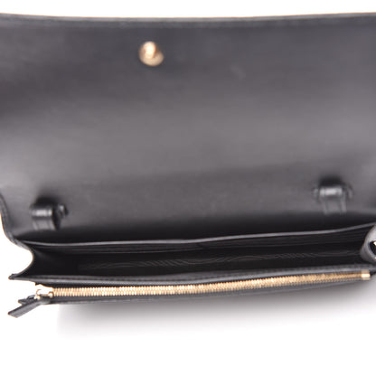 Gucci Microguccissima Crossbody Wallet Black 5 of 10