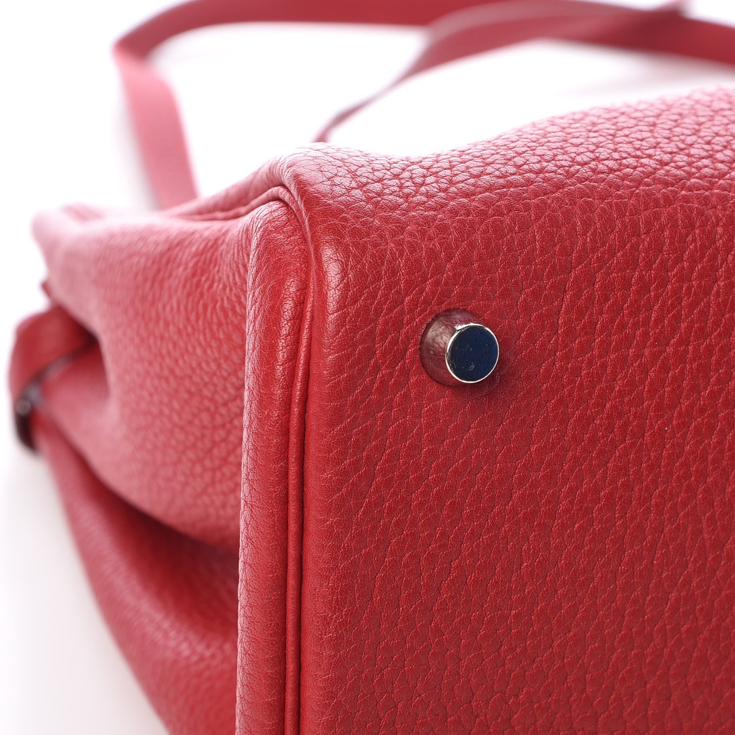 Hermes Fjord Cabana Tote Rouge Vif 12 of 14