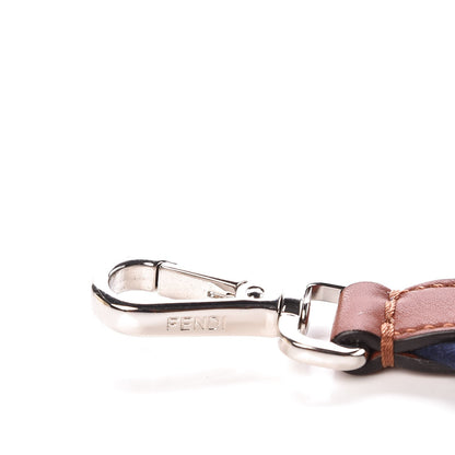 Fendi Calfskin Studded You Circle Blue 3 of 3