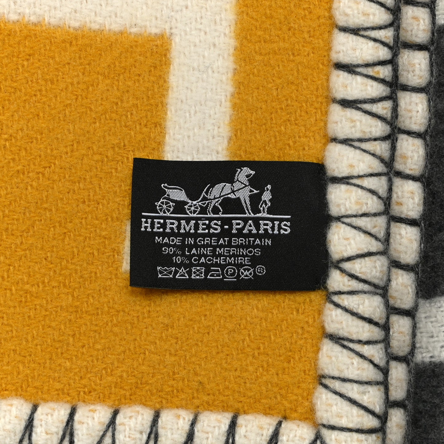 Wool Cashmere Avalon III Blanket Gris Soleil