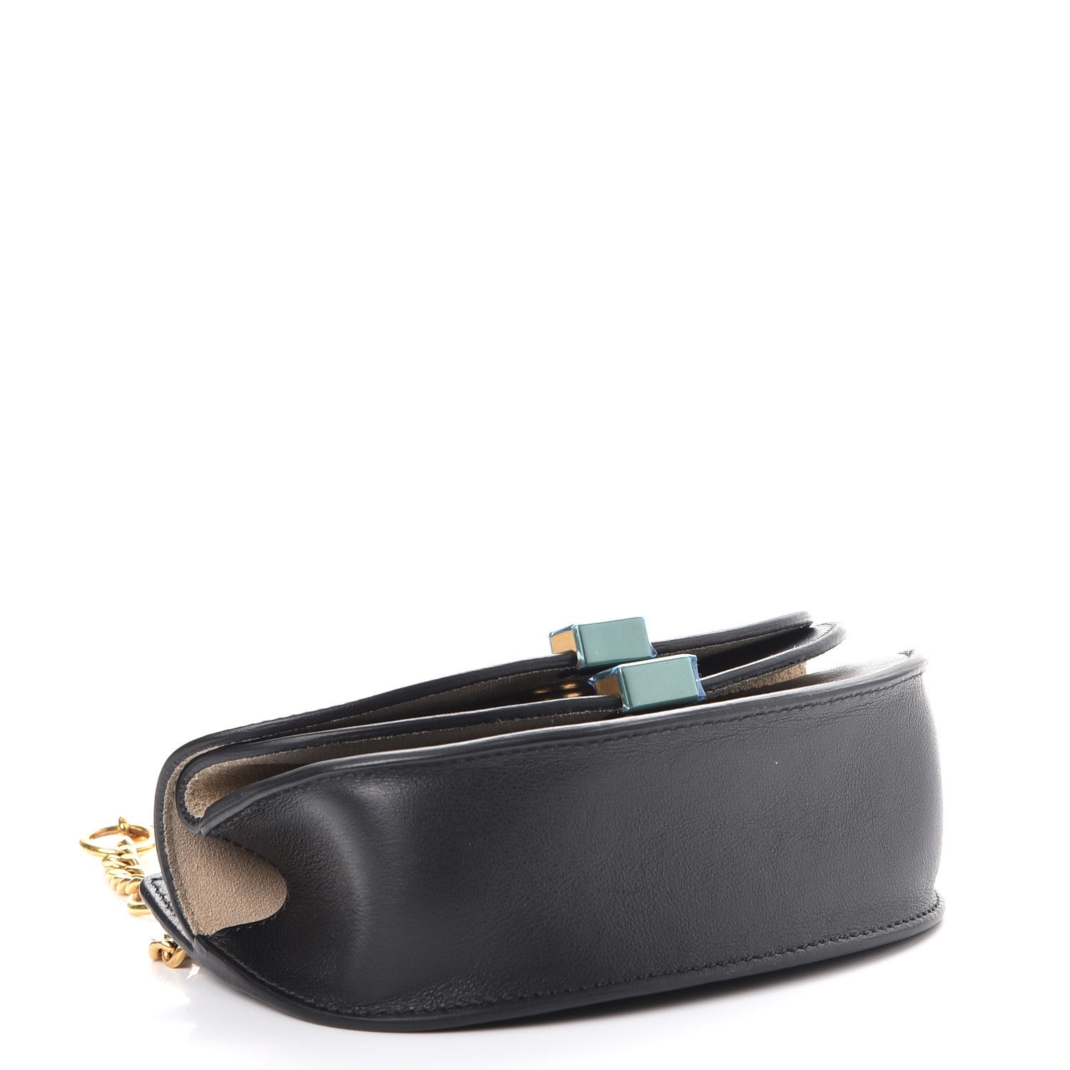 Chloe Calfskin Nano Georgia Crossbody Bag Black 5 of 8