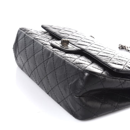 Chanel Aged Calfskin Quilted 2.55 Reissue 225 Flap Black 10 of 10
