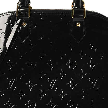 Louis Vuitton Vernis Alma PM Black 7 of 9