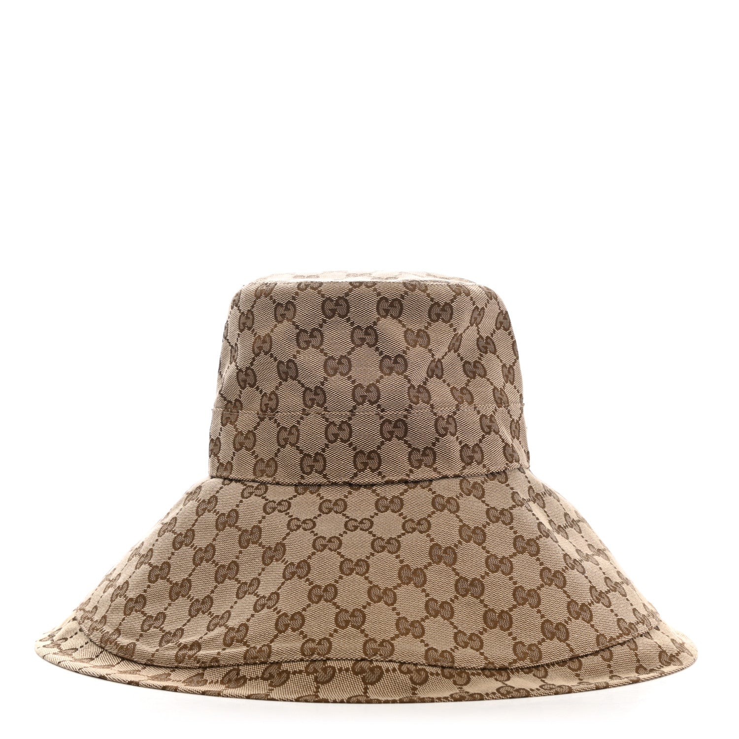Gucci Monogram Wide Brim Hat M 57 Beige 4 of 10
