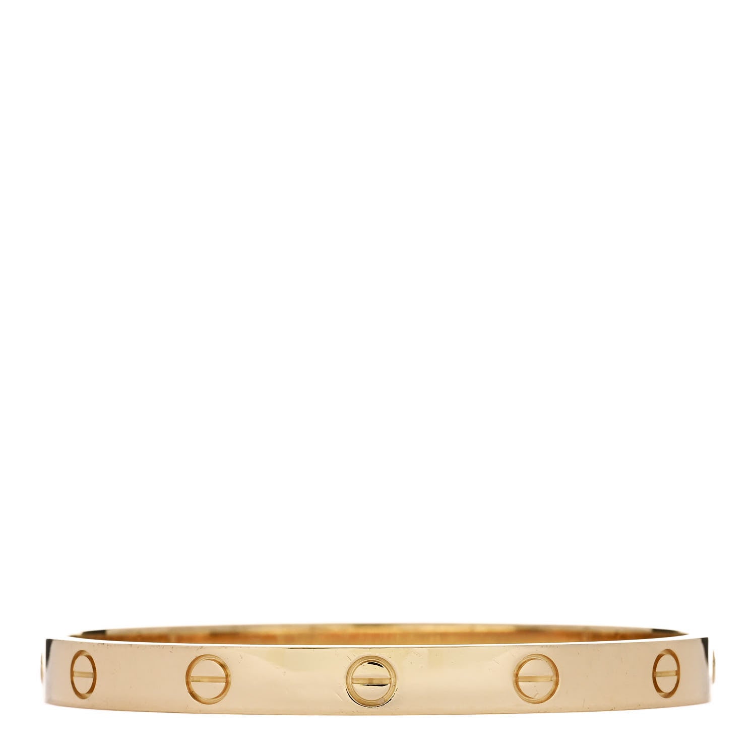 Cartier 18K Yellow Gold LOVE Bracelet 17 2 of 9