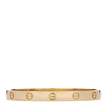 Cartier 18K Yellow Gold LOVE Bracelet 17 2 of 9