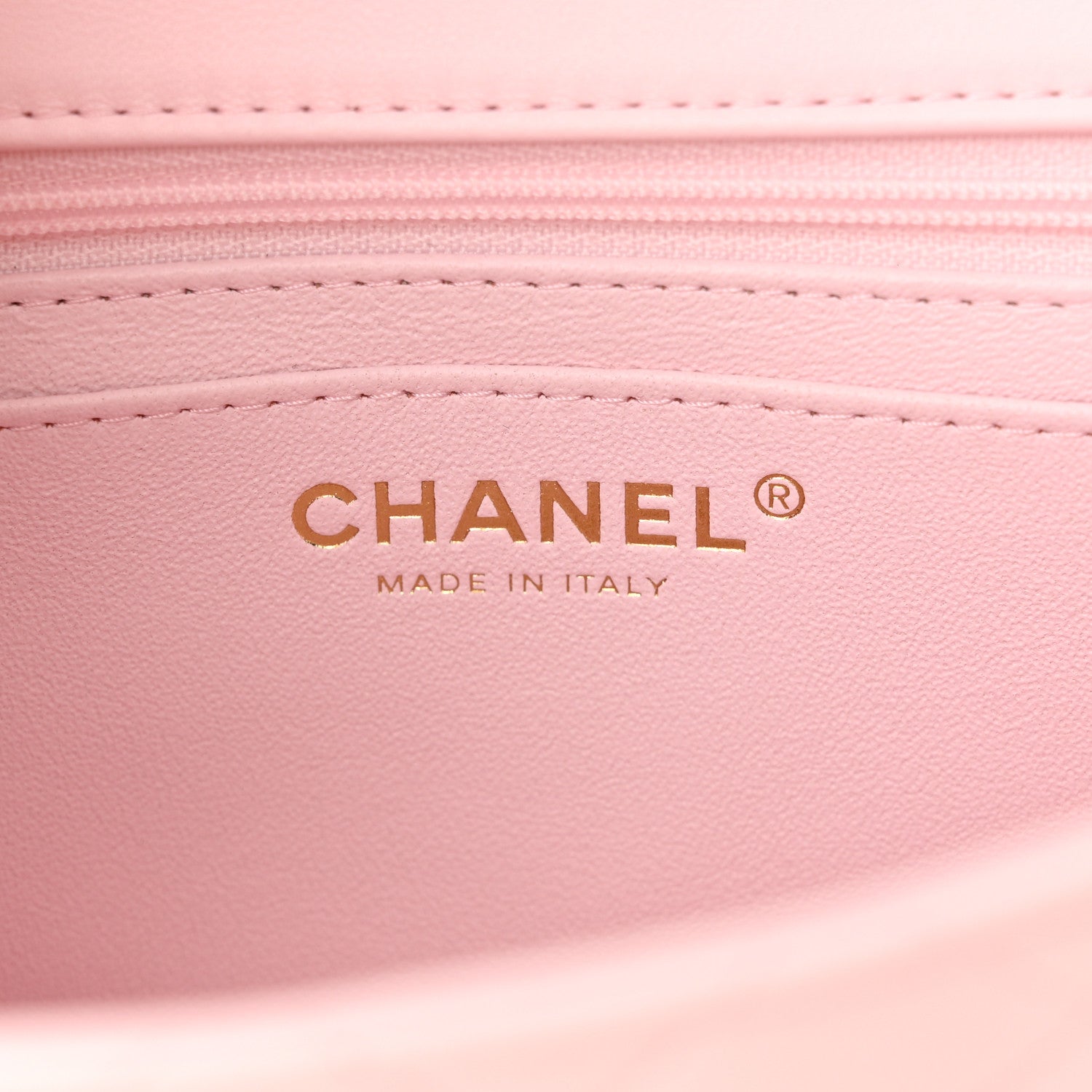 Chanel Lambskin Quilted Mini Top Handle Rectangular Flap Light Pink 6 of 10