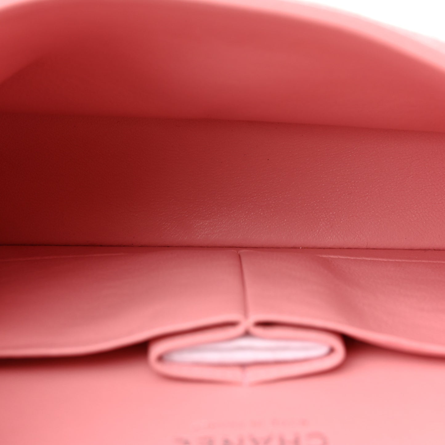 Caviar Quilted Medium Double Flap Pink